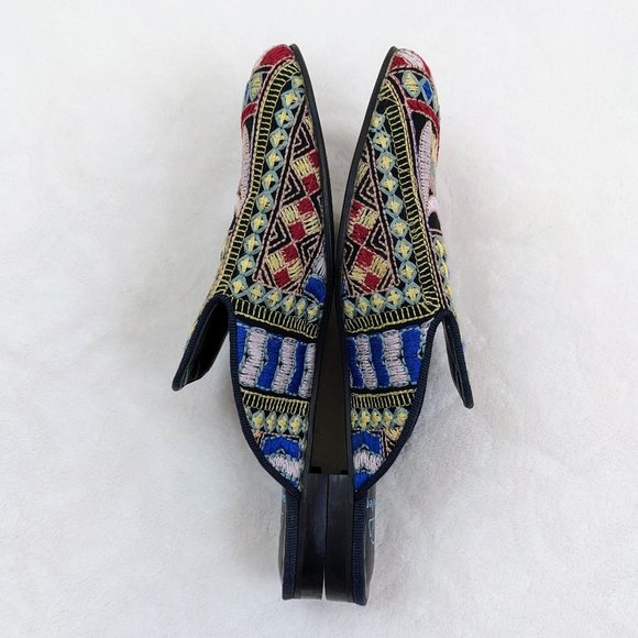 Dee Keller Embroidered Mules - Picture 5 of 10